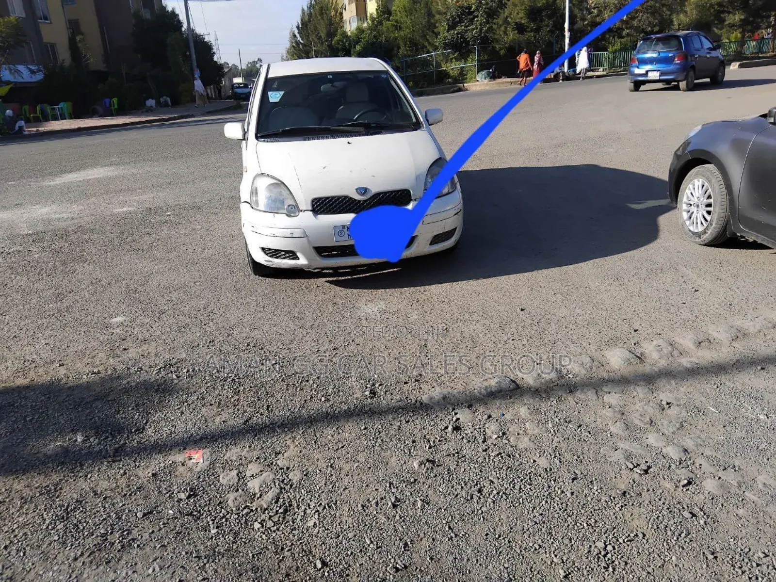 Toyota Vitz 2004 White