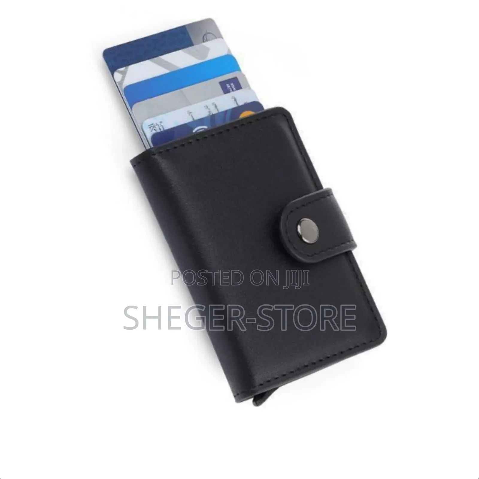 High Class Smart Card Holder Wallet (Atm, መንጅ ፍቃድ, መታወቂያ, ቢዝነስ ካርድ)