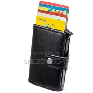 Photo - High Class Smart Card Holder Wallet (Atm, መንጅ ፍቃድ, መታወቂያ, ቢዝነስ ካርድ)