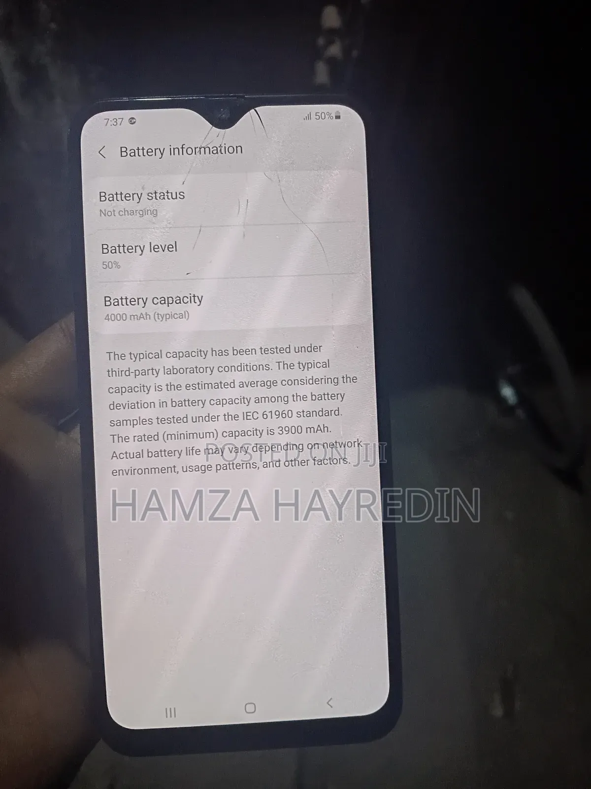 Samsung Galaxy A30 64 GB Black