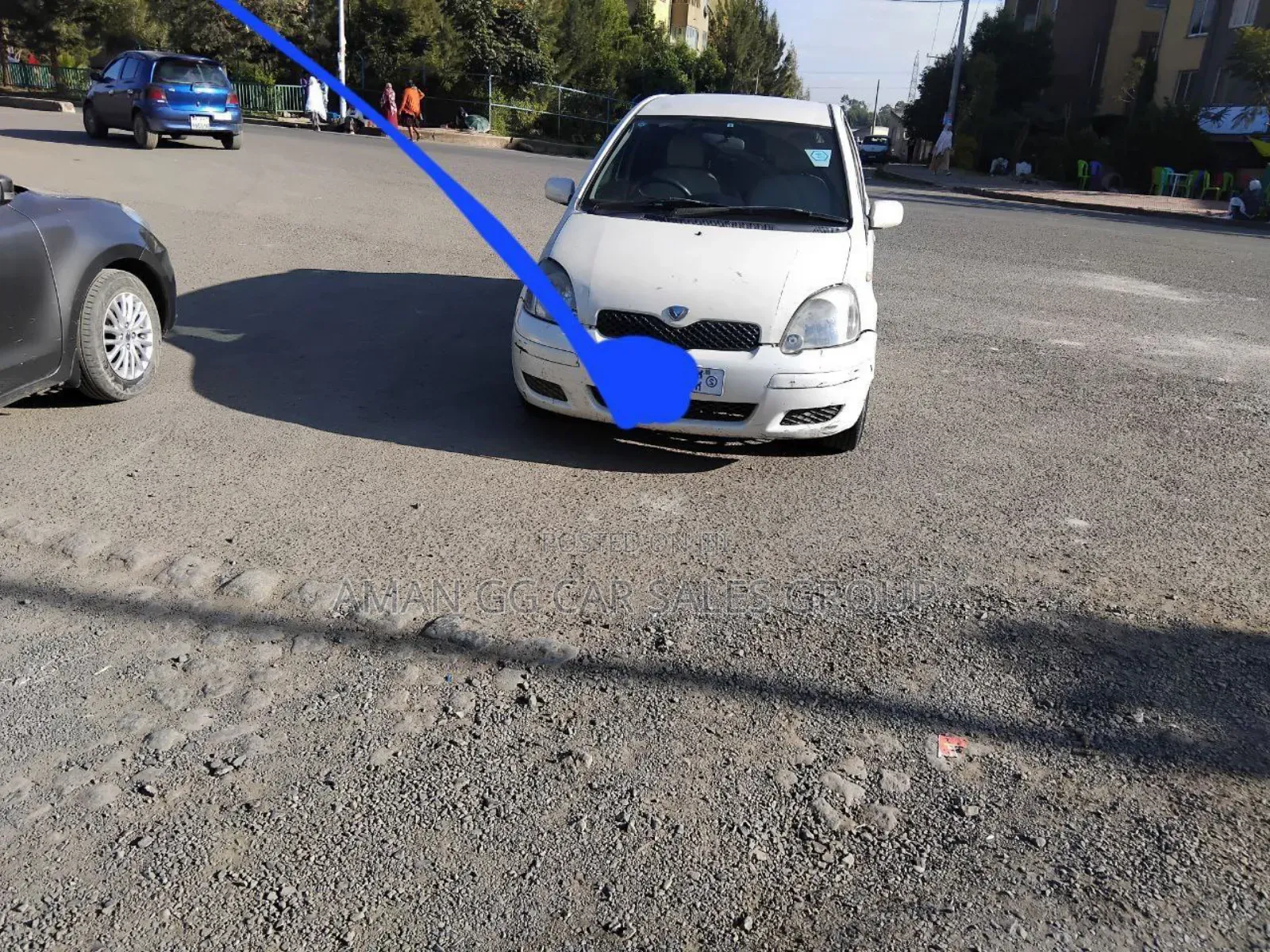 Toyota Vitz 2004 White