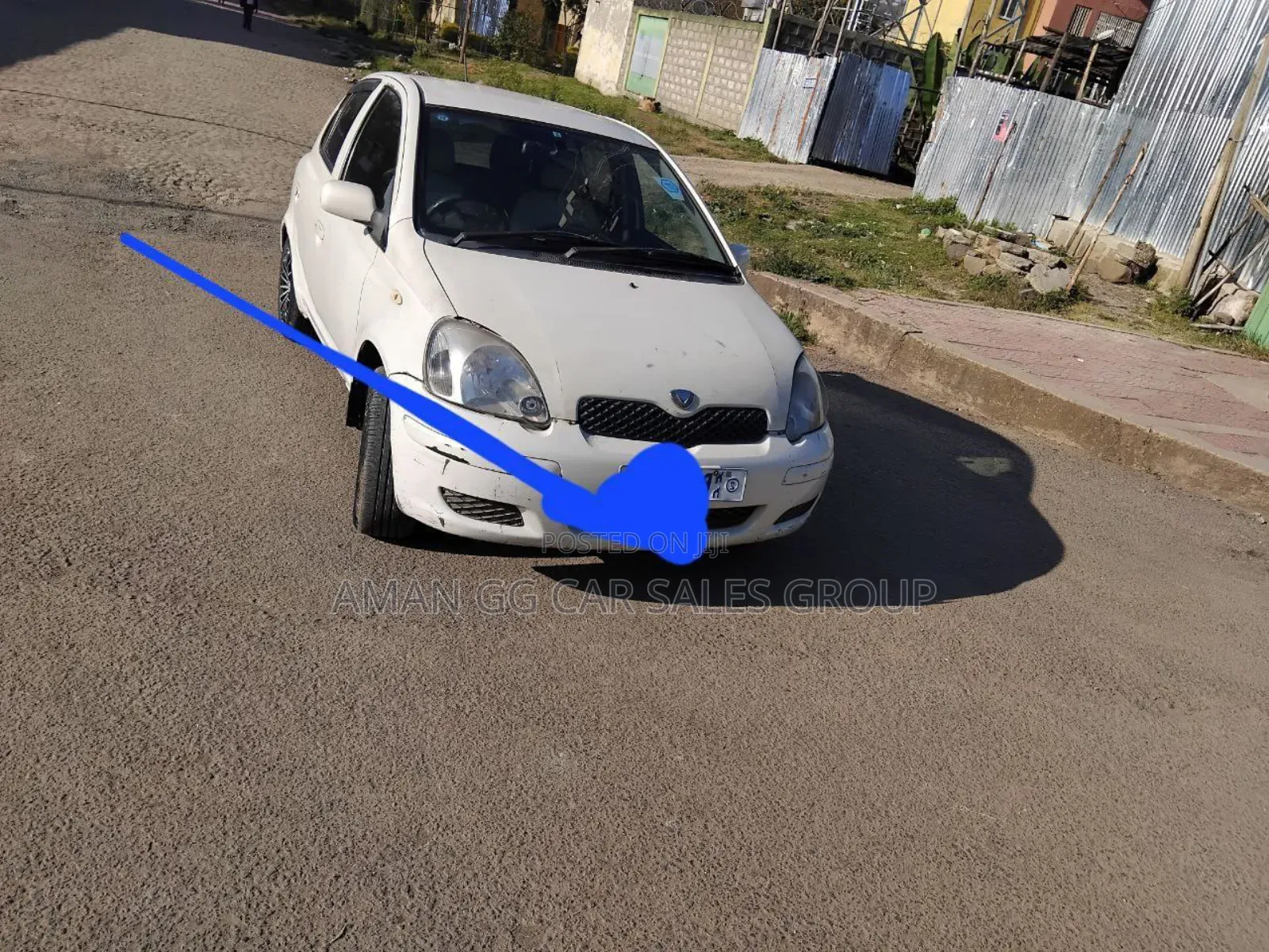 Toyota Vitz 2004 White