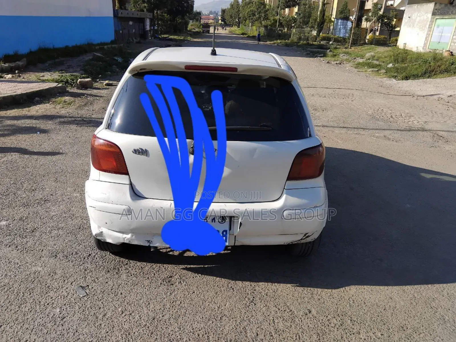 Toyota Vitz 2004 White