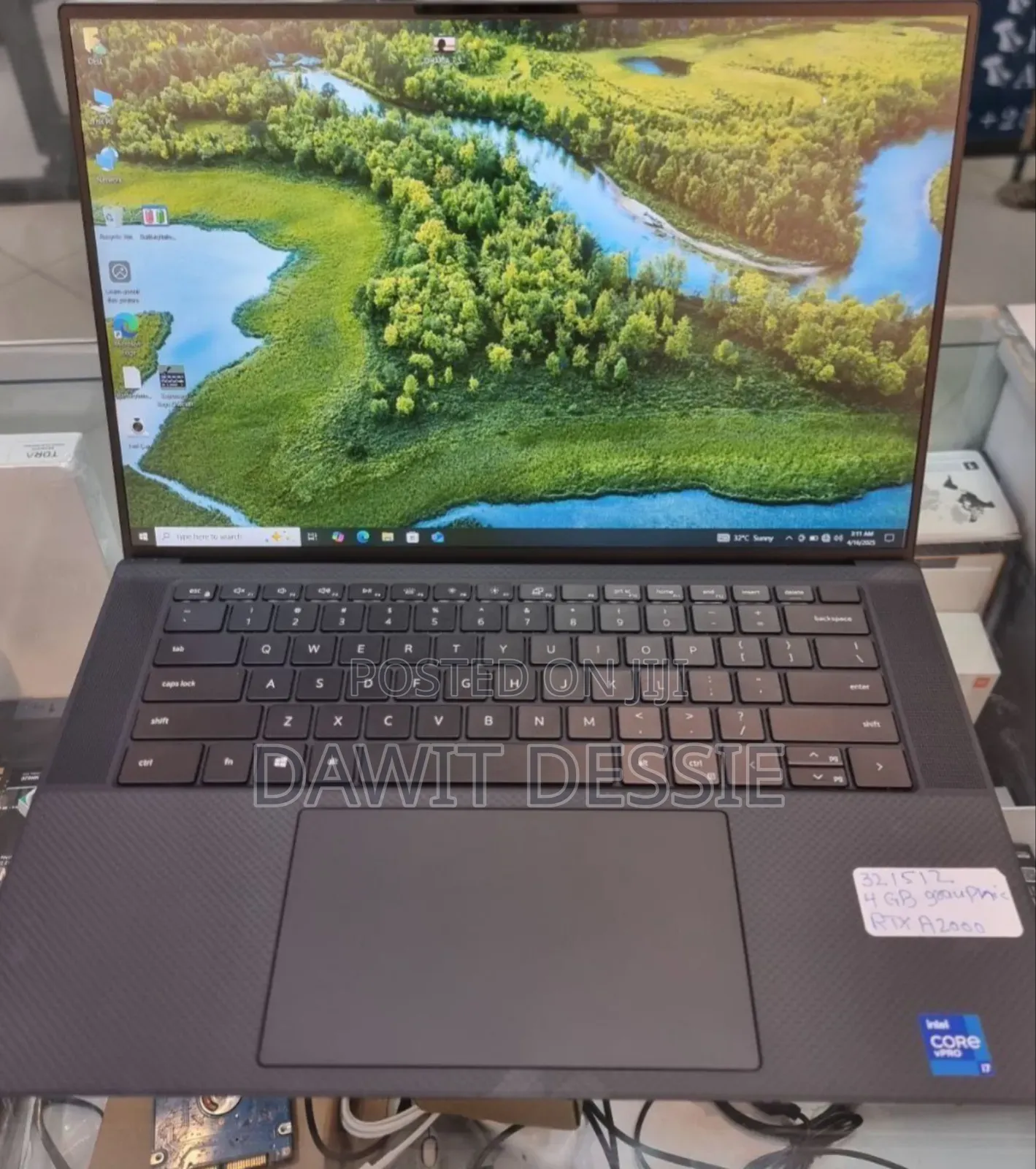 New Laptop Dell Precision 5570 16GB Intel Core I7 SSD 1T