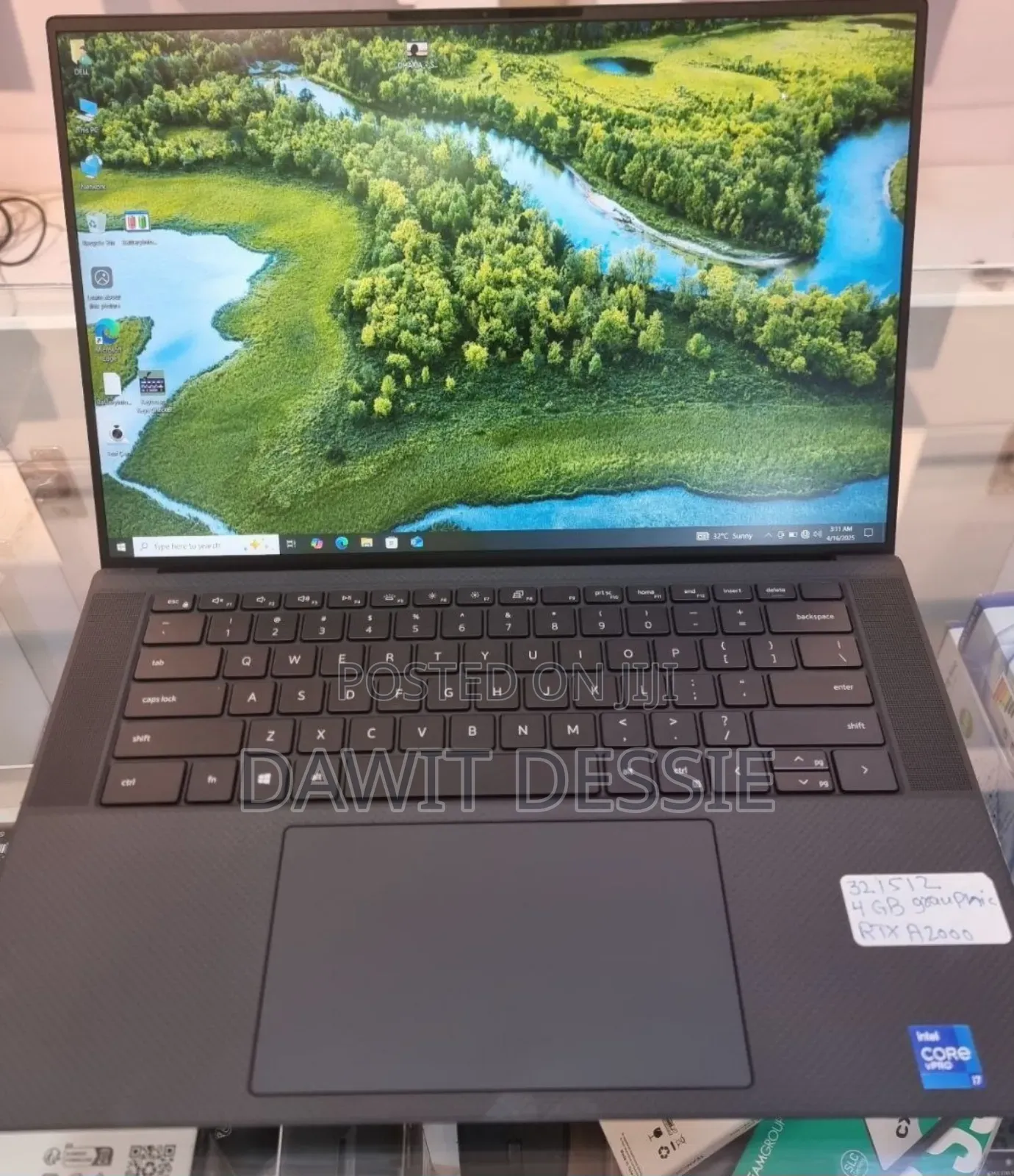 New Laptop Dell Precision 5570 16GB Intel Core I7 SSD 1T