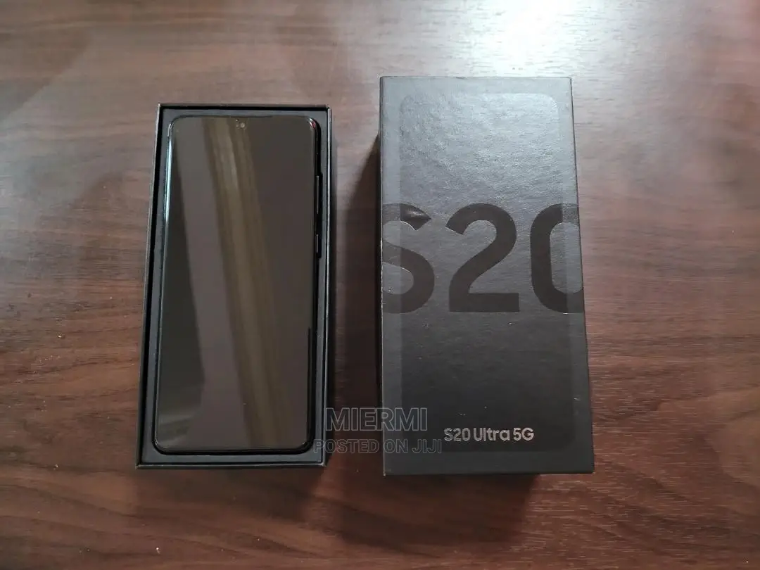 New Samsung Galaxy S20 Ultra 5G 256 GB Black