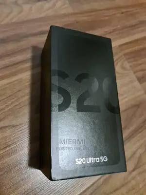 New Samsung Galaxy S20 Ultra 5G 256 GB Black