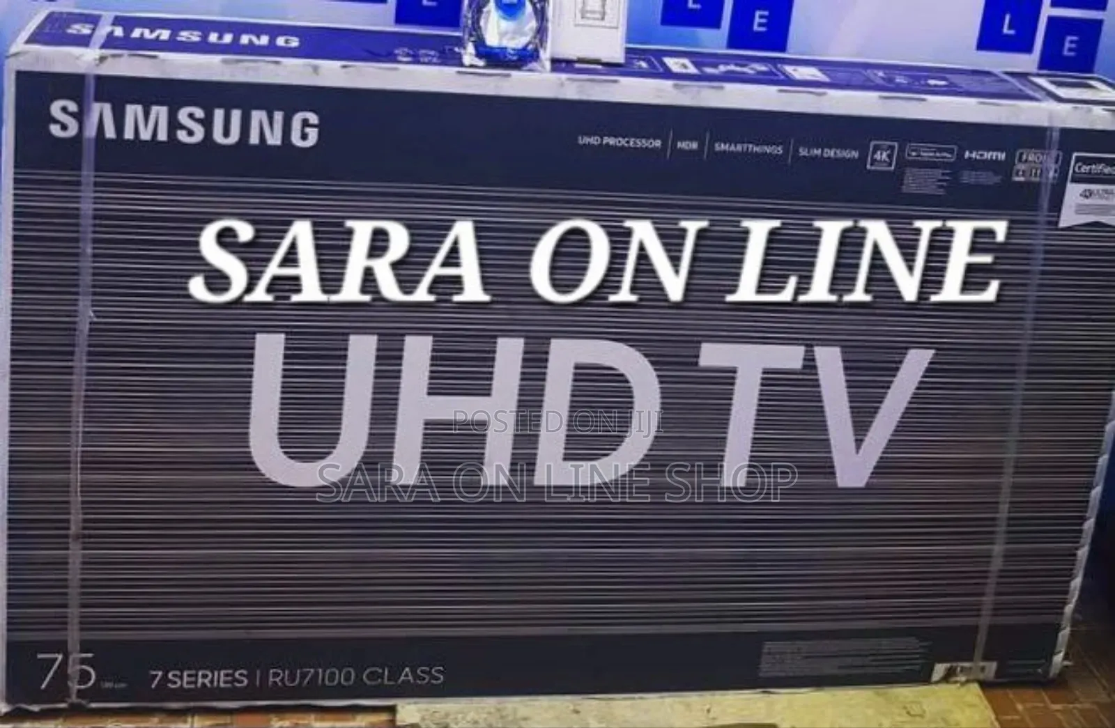 ■□Samsung 75" Uhd 7saries Tv New Model ◇◇Free Delivery
