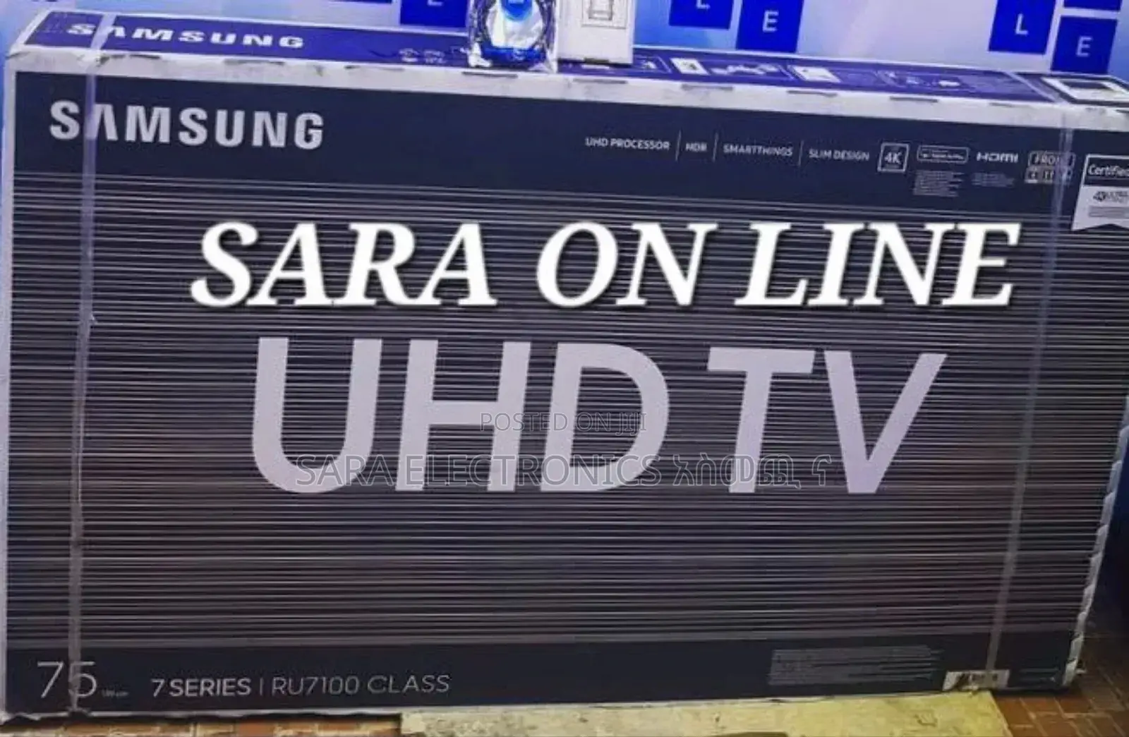 ■□Samsung 75" Uhd 7saries Tv New Model ◇◇Free Delivery