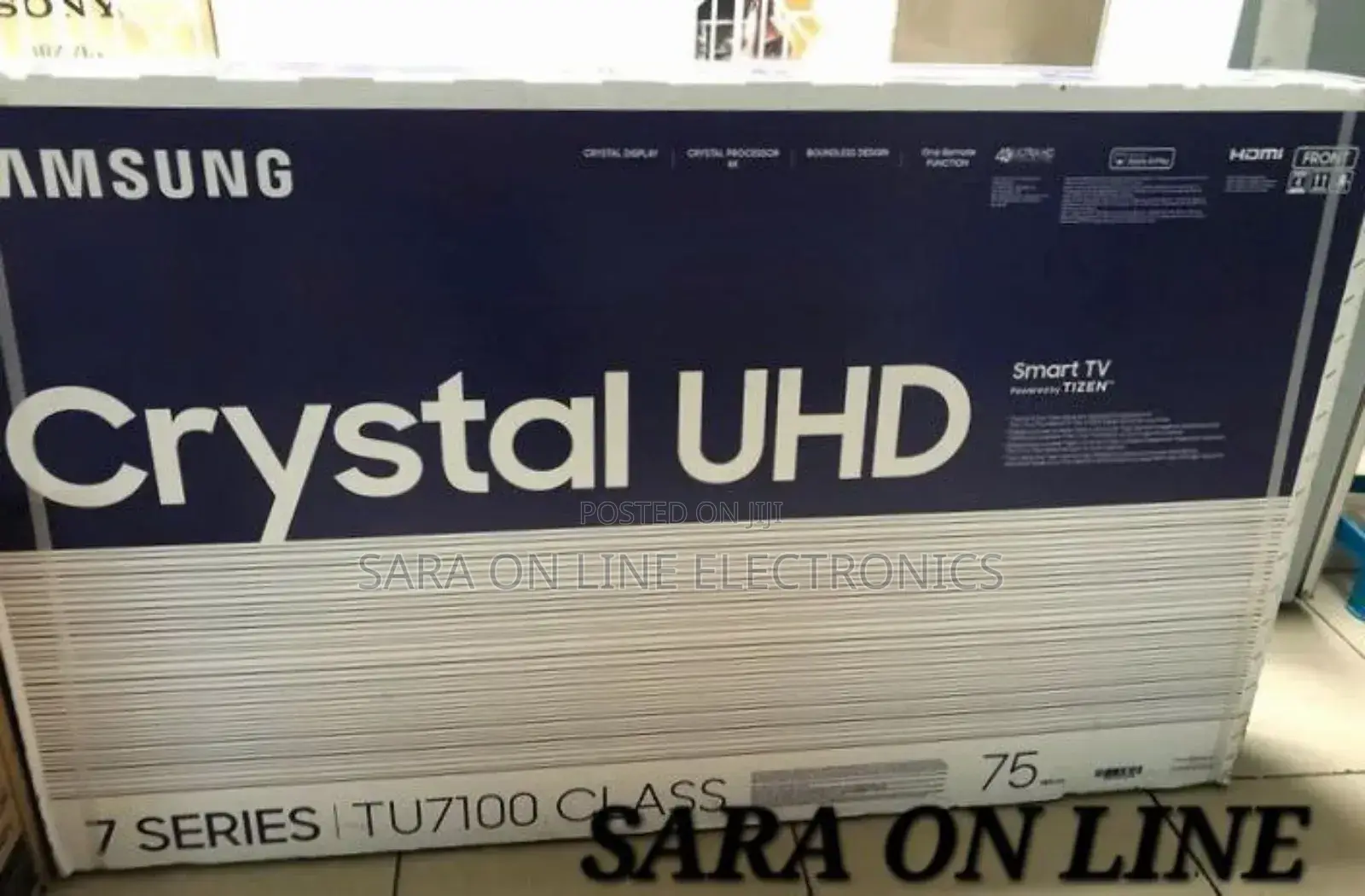 ♤♤Samsung 75" Uhd Crustal Tv ●New Model ●Free Delivery