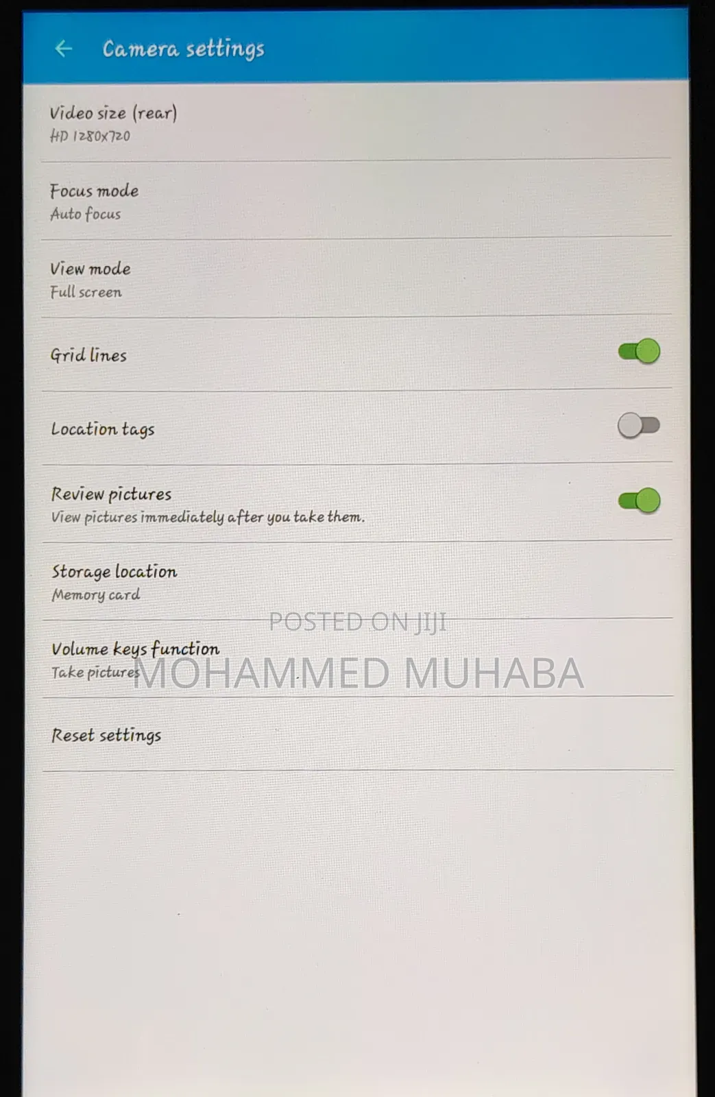 Samsung Galaxy Tab A 7.0 8 GB Black