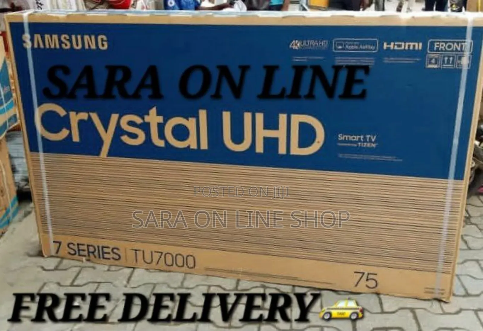 **Samsung 75" Uhd Saries Tv ■10year Warranty Free Delivery