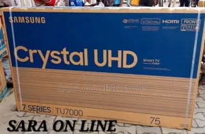 **Samsung 75" Uhd Saries Tv ■10year Warranty Free Delivery