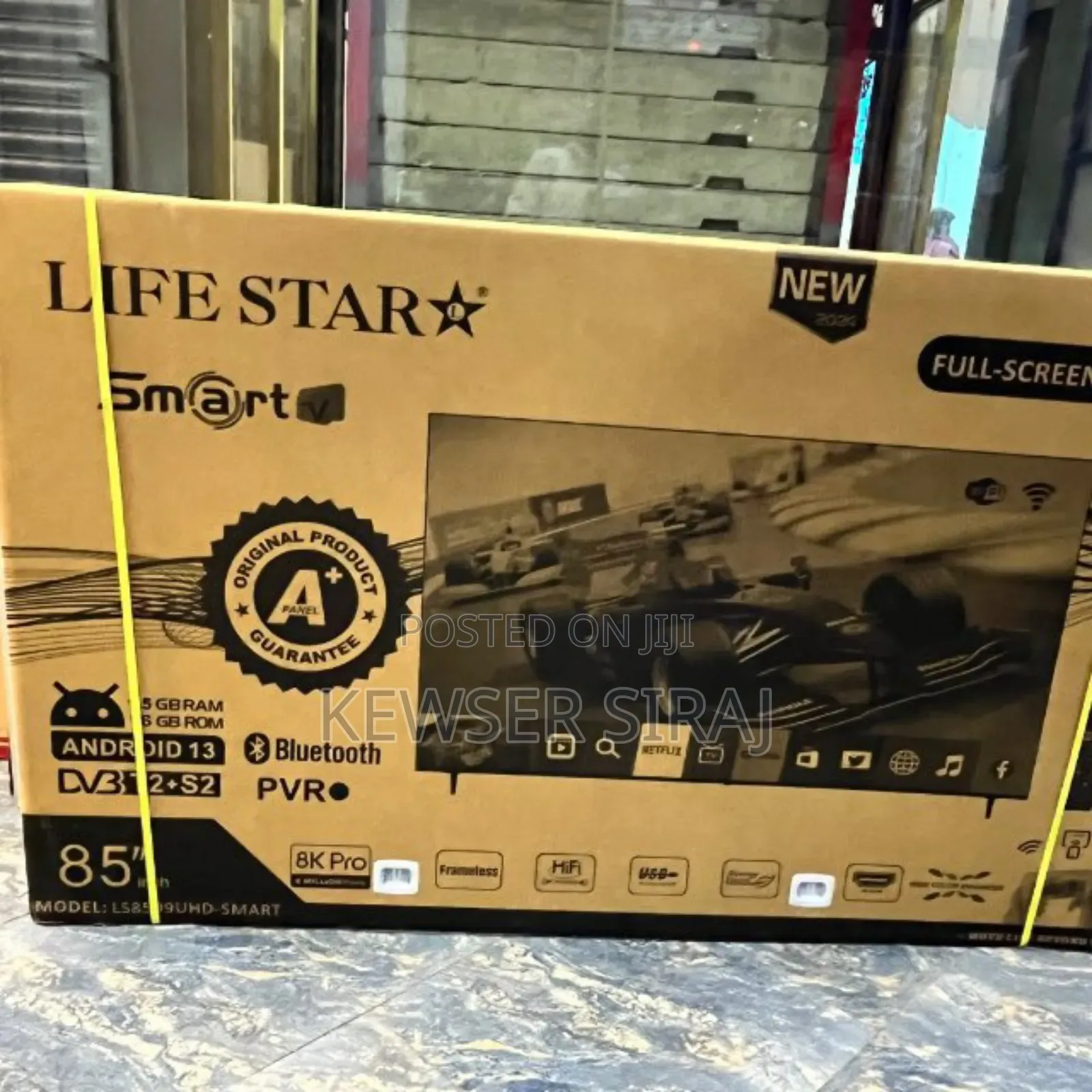 Life Star 85incj Tv Double Glass