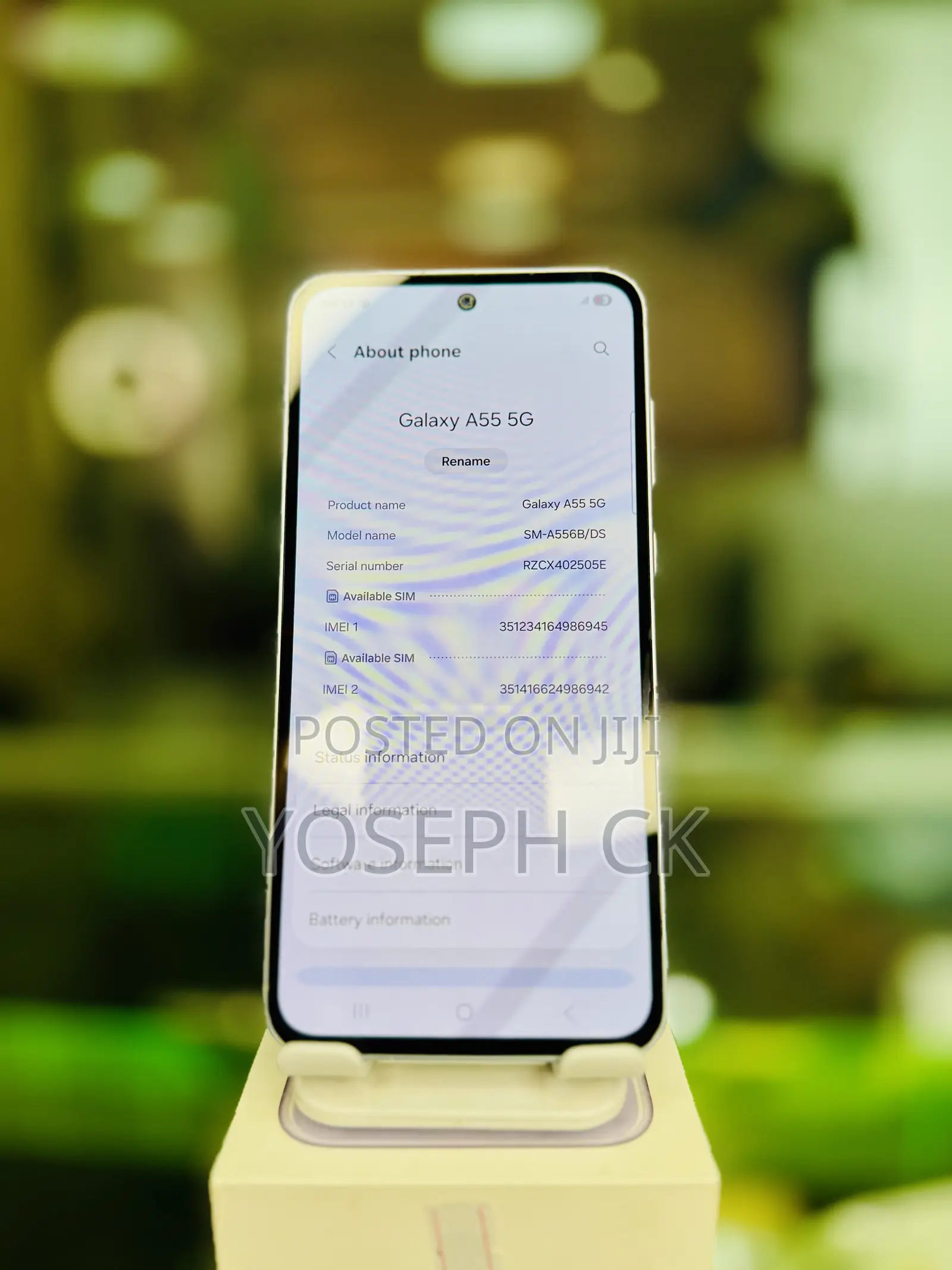 New Samsung Galaxy A55 128 GB White