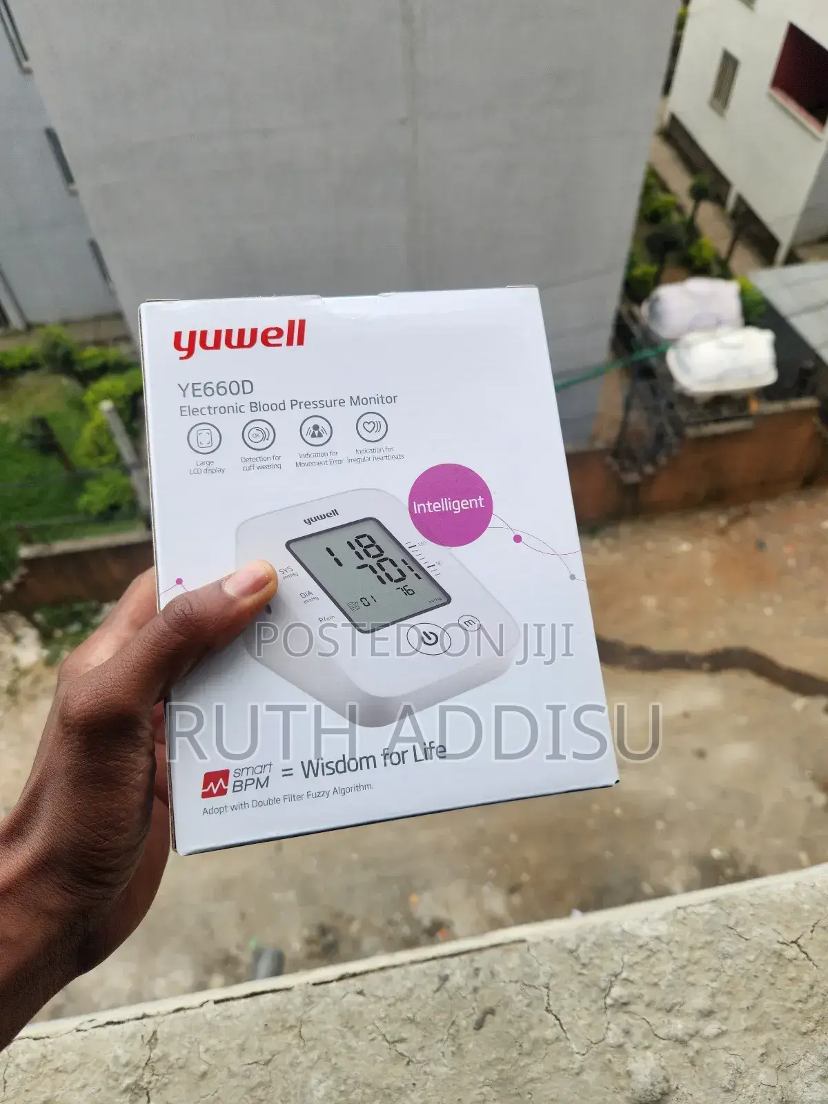 Home and Clinical Use Rechargable Hospital Blood Pressure Monitor