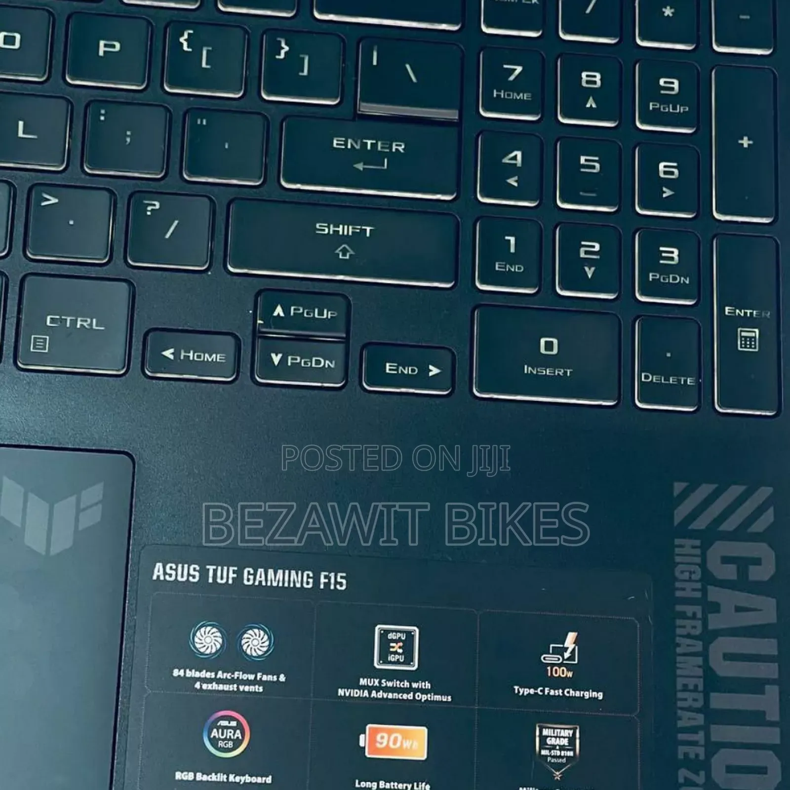 New Laptop Asus TUF Gaming A15 16GB Intel Core I7 SSD 512GB