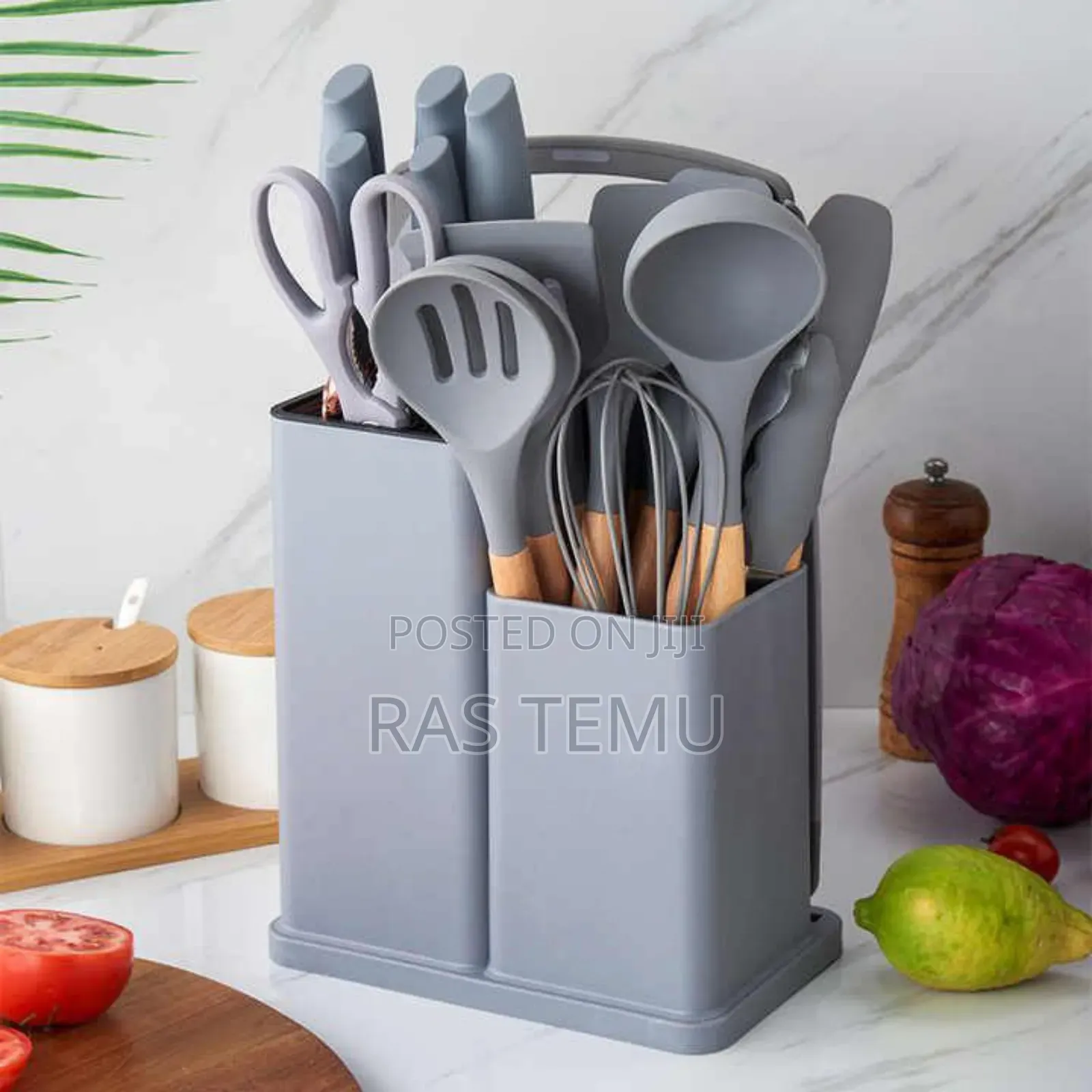 19pcs Silicone Kitchen Utensil Set
