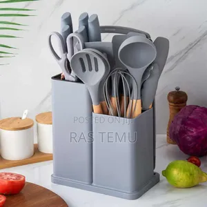 Photo - 19pcs Silicone Kitchen Utensil Set