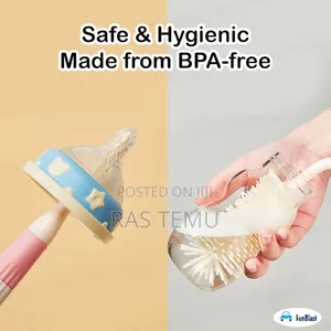 3 PCS Silicones Baby Bottle Brush