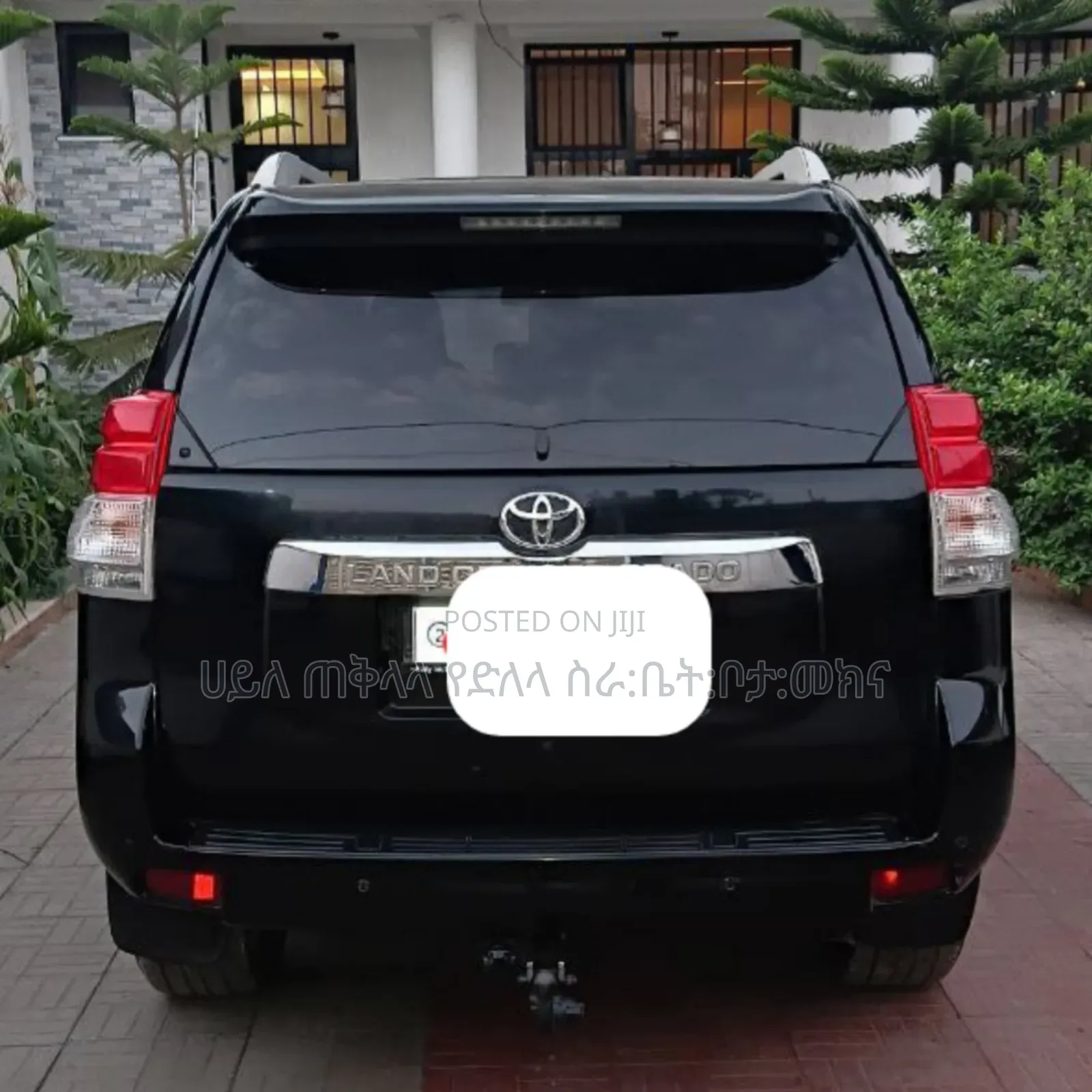 Toyota Land Cruiser Prado 2013 Matt Black