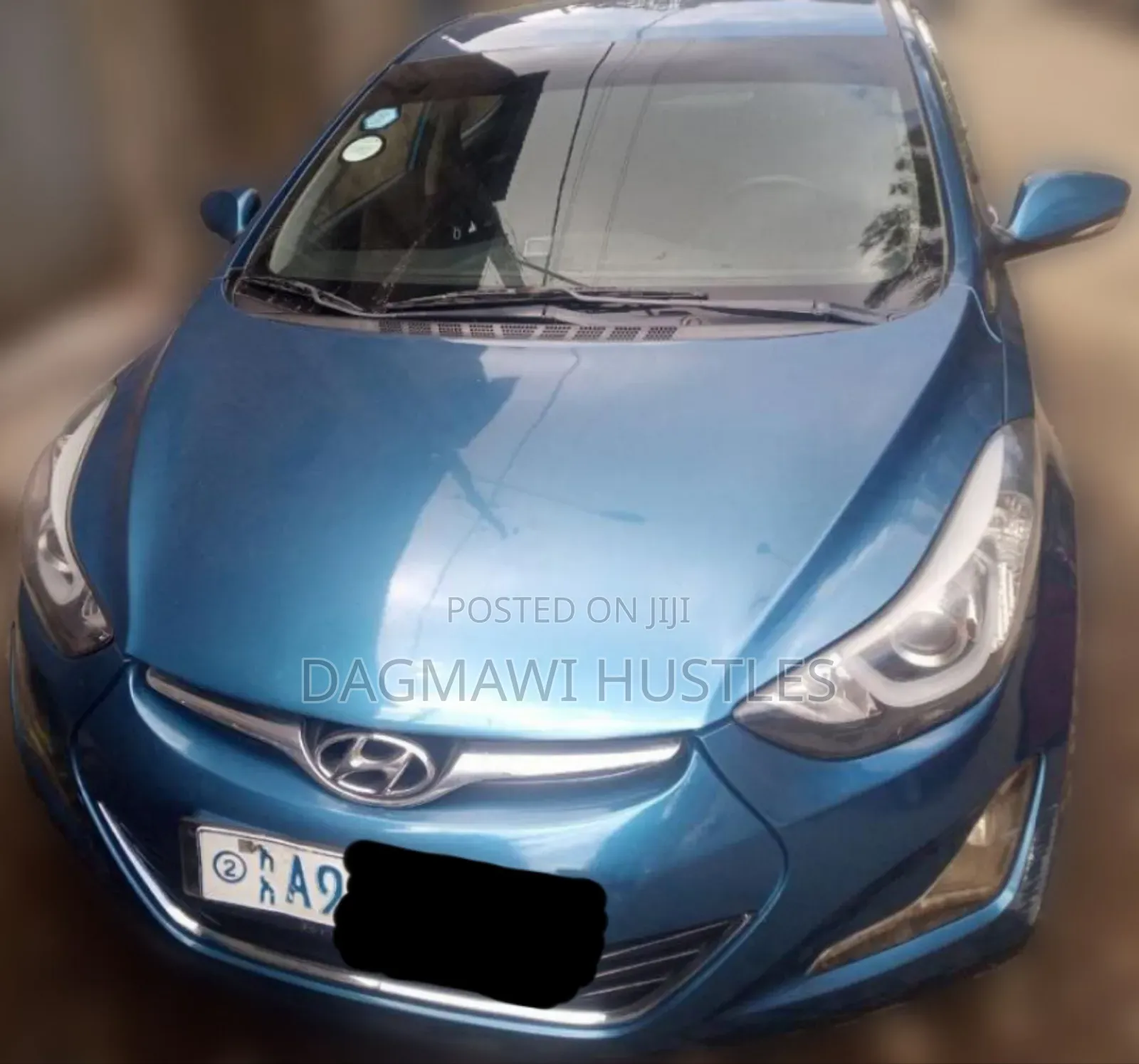 Hyundai Elantra 2014 Blue