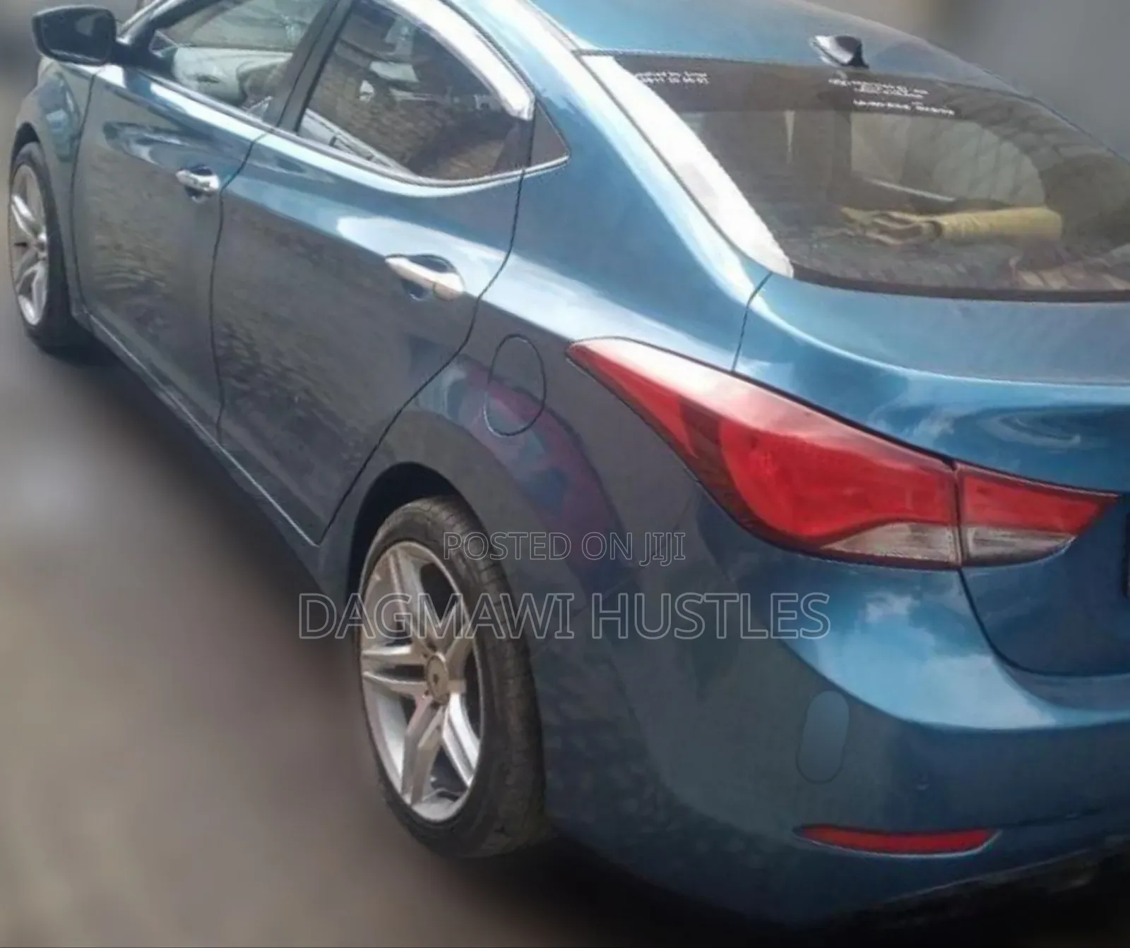 Hyundai Elantra 2014 Blue