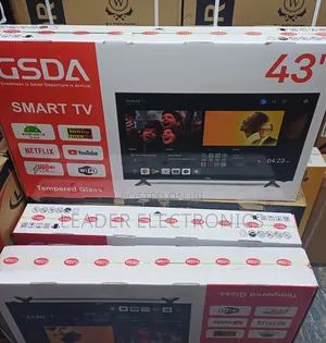 Photo - Gsda Tv 43" Smart Android Tempered Glass Tv 2025