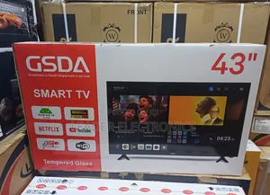Gsda Tv 43" Smart Android Tempered Glass Tv 2025