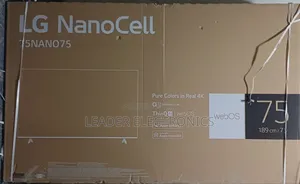 Massive Display, Stunning Clarity  | Lg 75'' Smart Android Tv