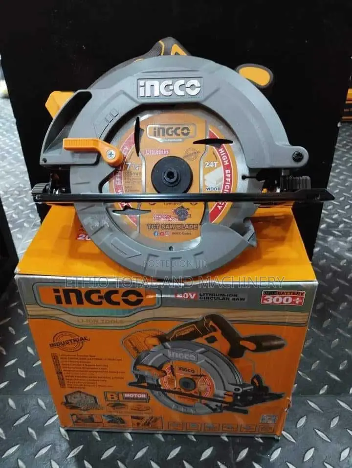 Ingco 20v Cordless Brushless Circular Saw,