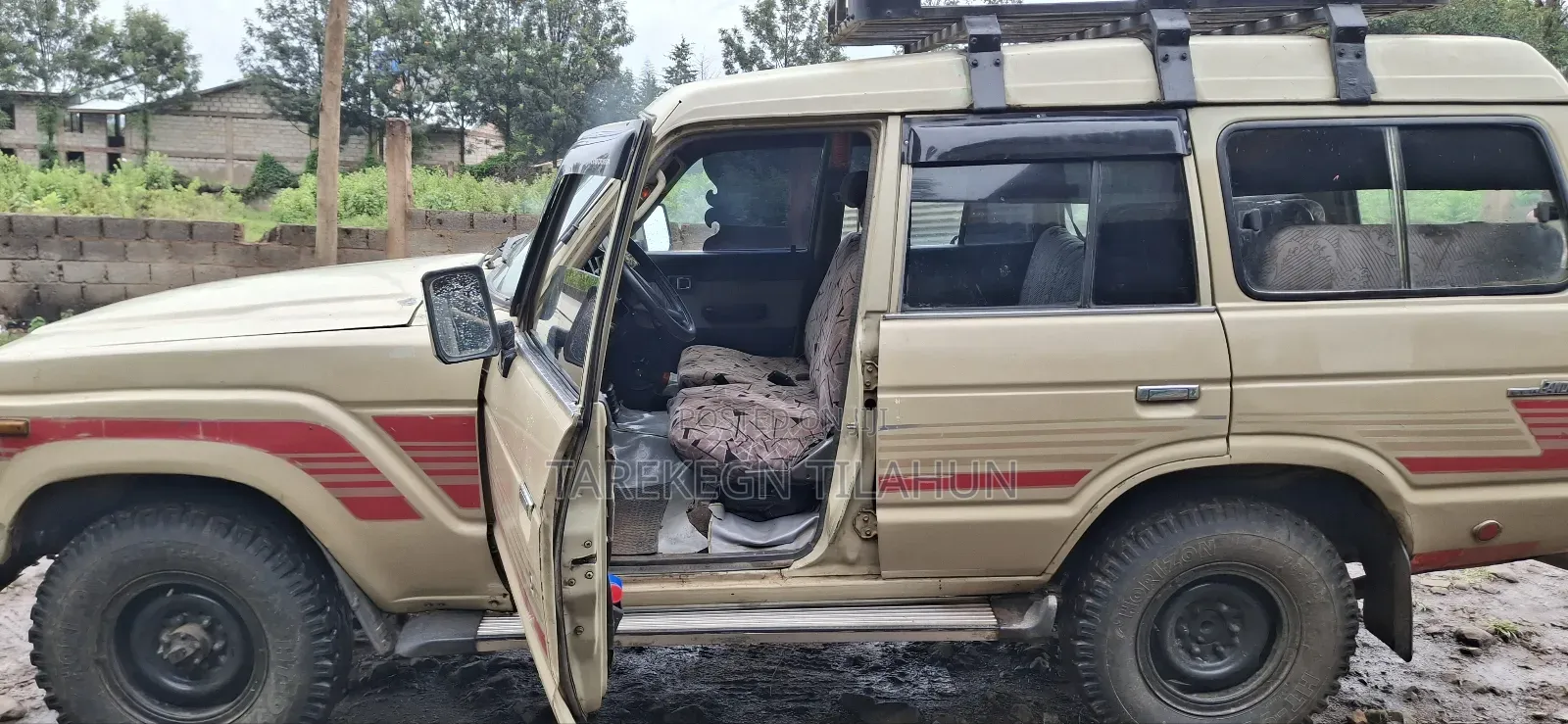 Toyota Land Cruiser 1987 Brown
