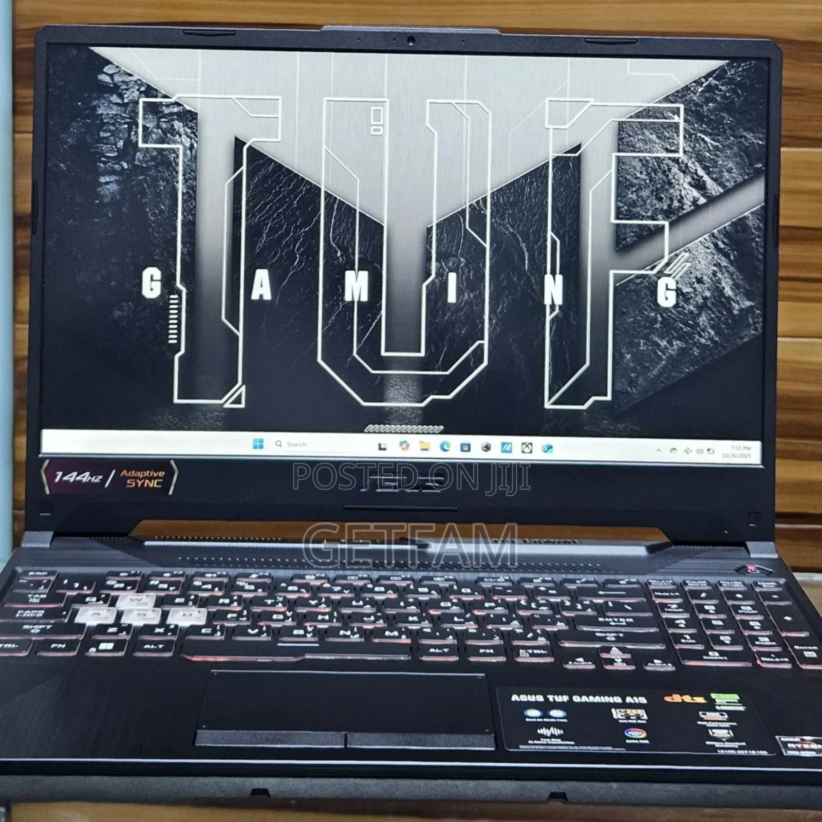 New Laptop Asus TUF Gaming A15 8GB AMD Ryzen 7 SSD 512GB