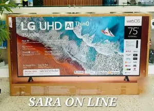 Lg 75" Uhd Webos Tv •°New 2025 □Free Delivery