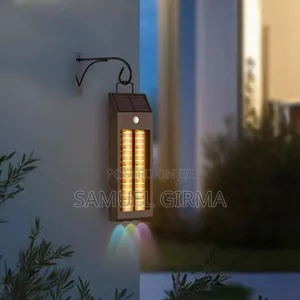 Photo - Solar Charging Induction Wall Lamp
