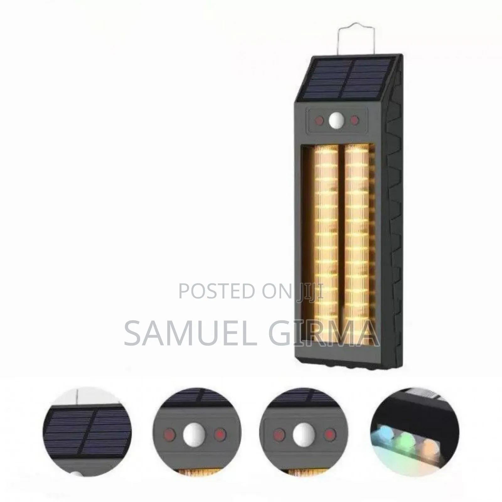 Solar Charging Induction Wall Lamp