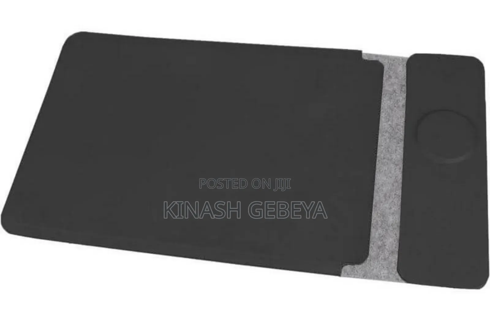 Camden Laptop Sleeve With 15watt Wireless Charger