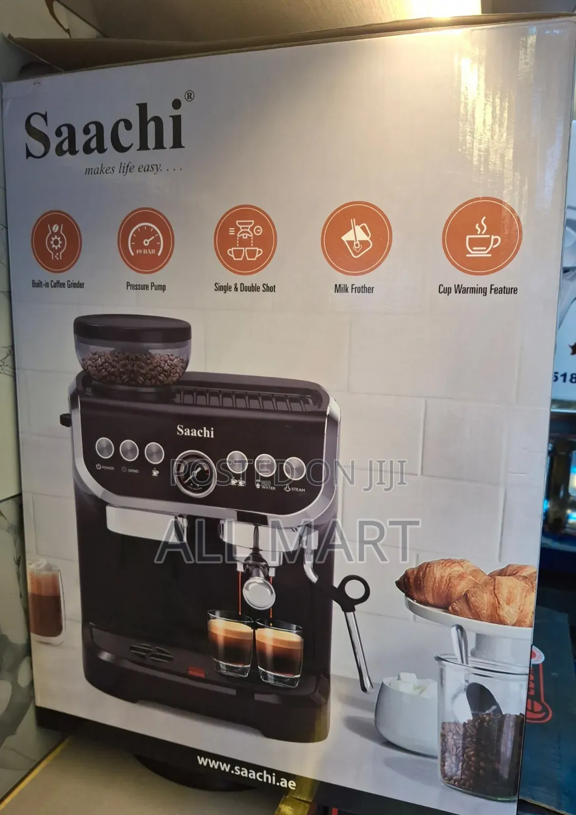 Saachi-19 Bar Coffee Maker