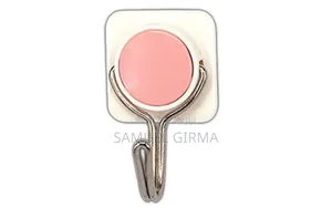 12 Self Adhesive Plastic Hooks