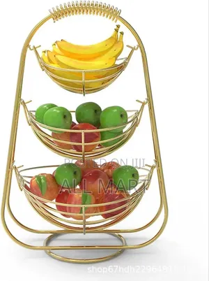 3 Layer Stainless Still Fruit Basket