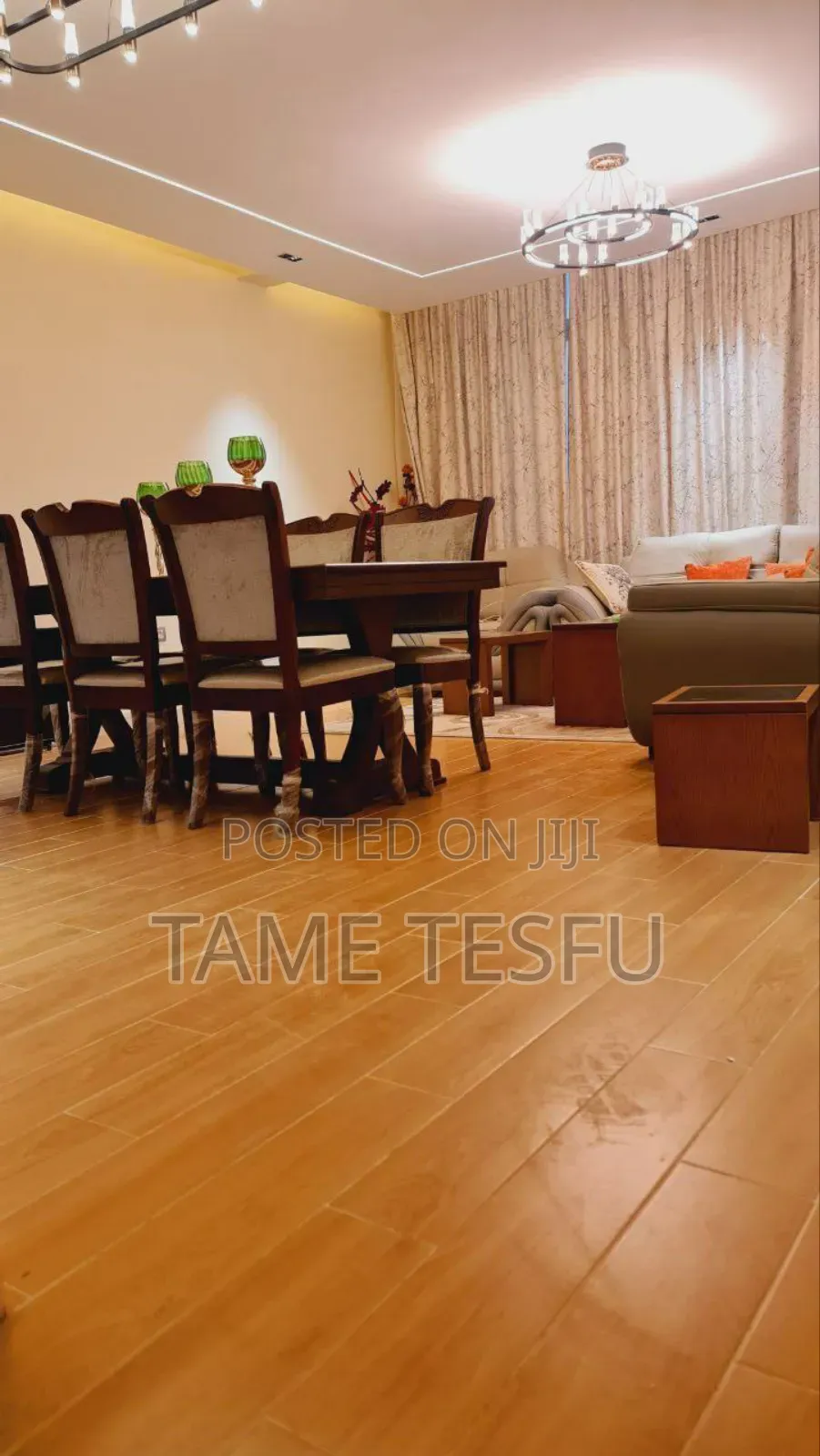 Furnished 3bdrm Apartment in ሰሚት, Bole for sale