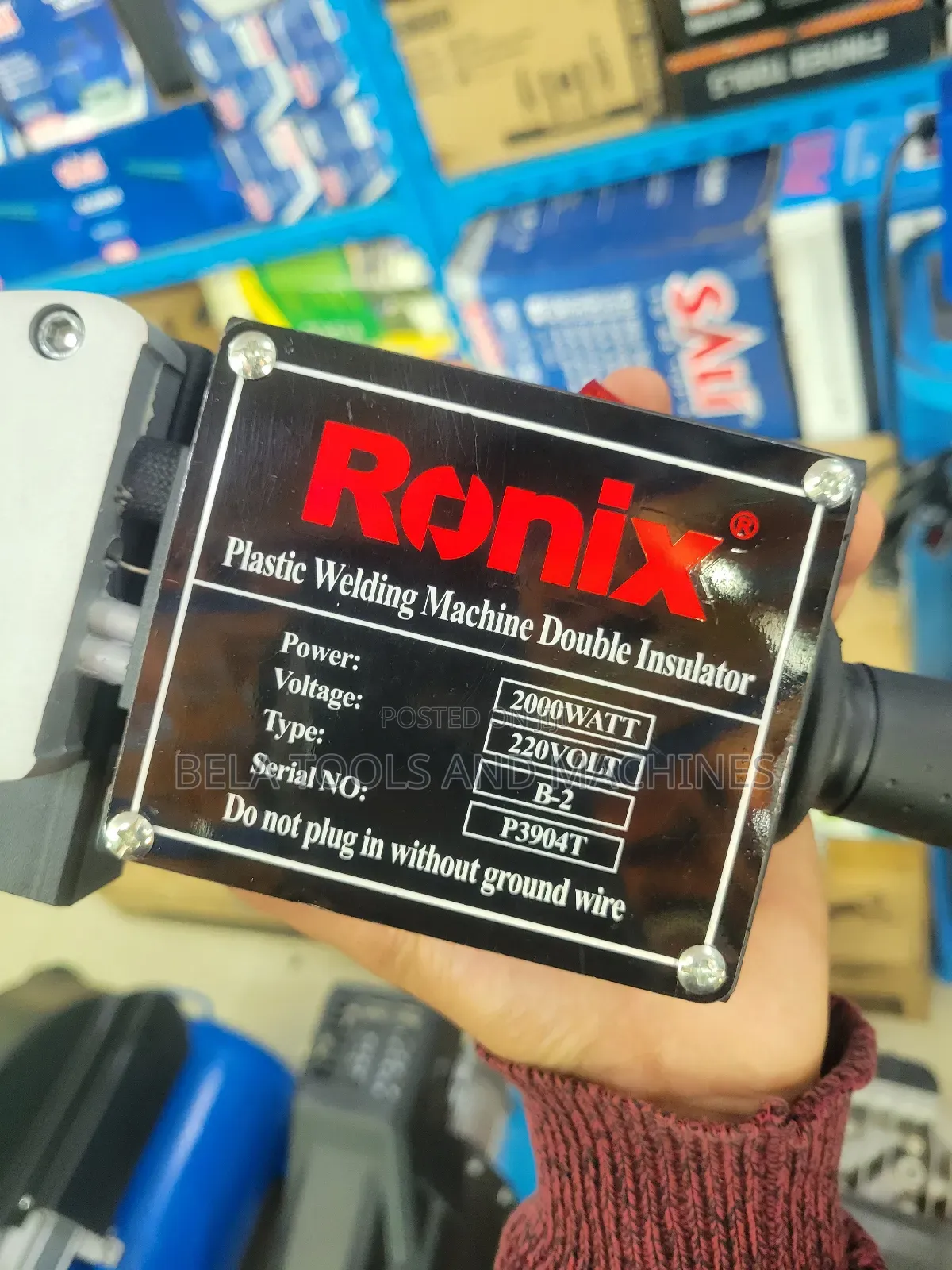 High Quality Ronix PPR Welding Machine 2000w Germany Standard