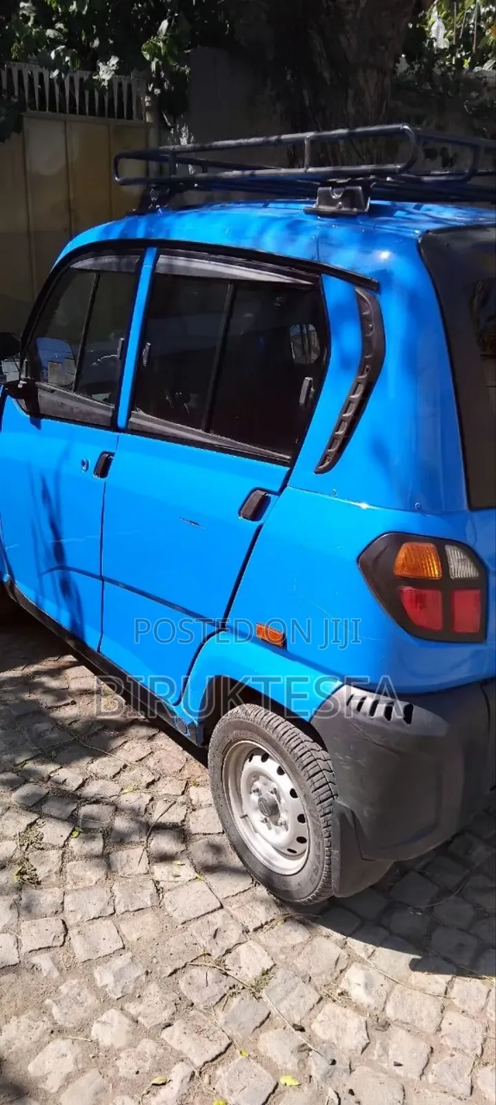 New Bajaj Qute 2023 Blue