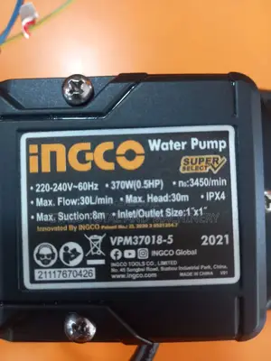 Ingco 0.5 Hp Pump