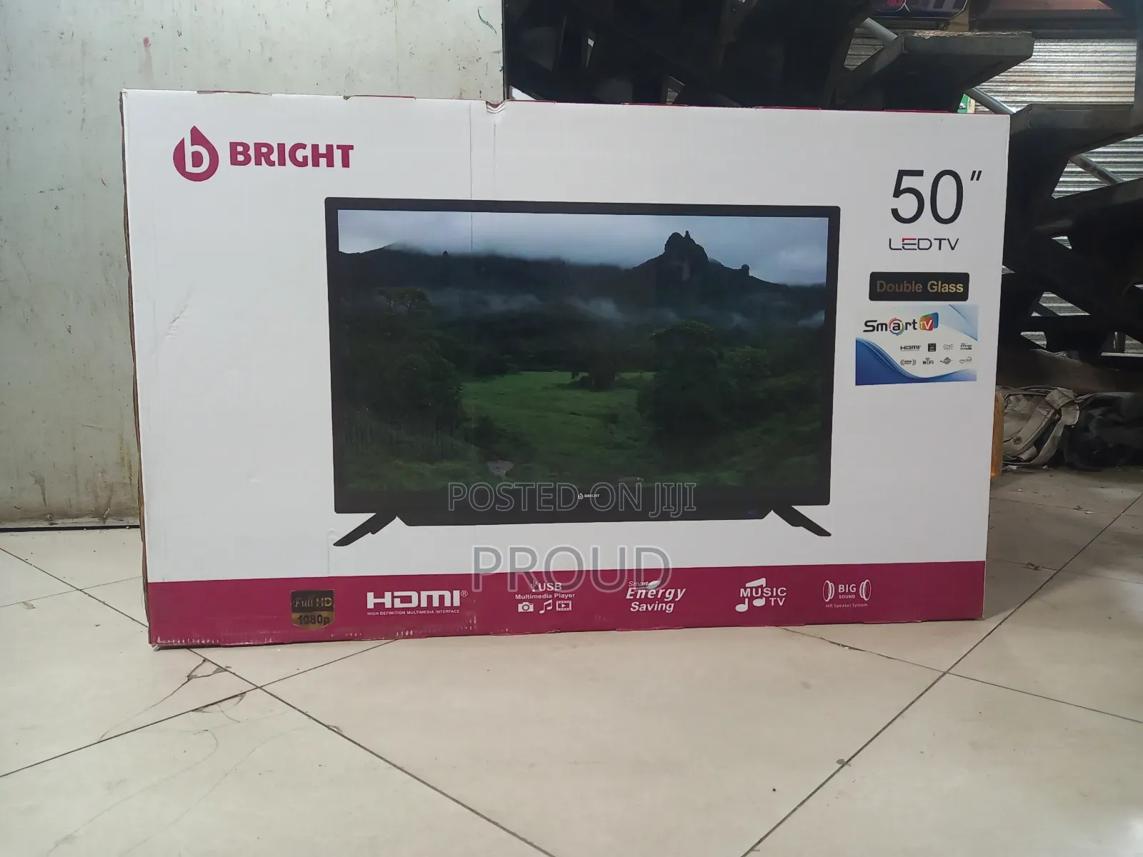 Bright 50 Inch Tv