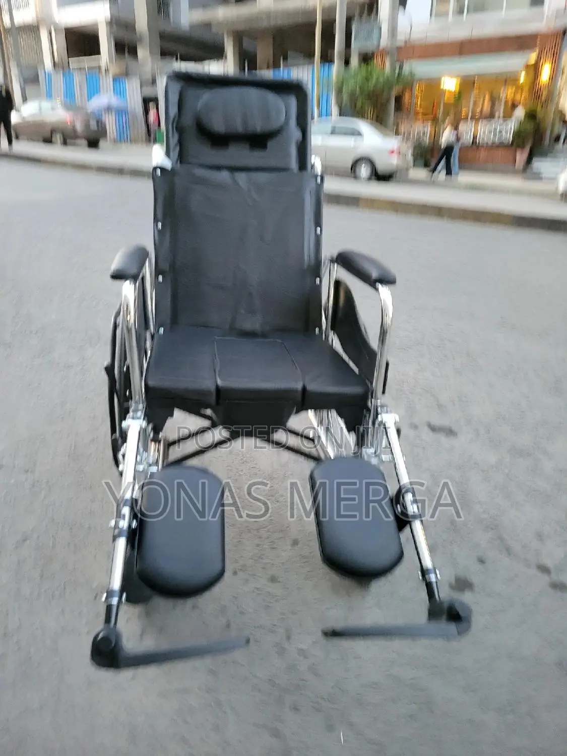 Adult Medical Supplies樫巨toilet Wheelchair凸self-Locking on the Back