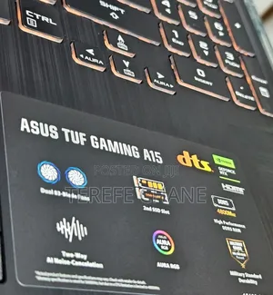 New Laptop Asus TUF Gaming A15 8GB Intel Core I5 SSD 512GB