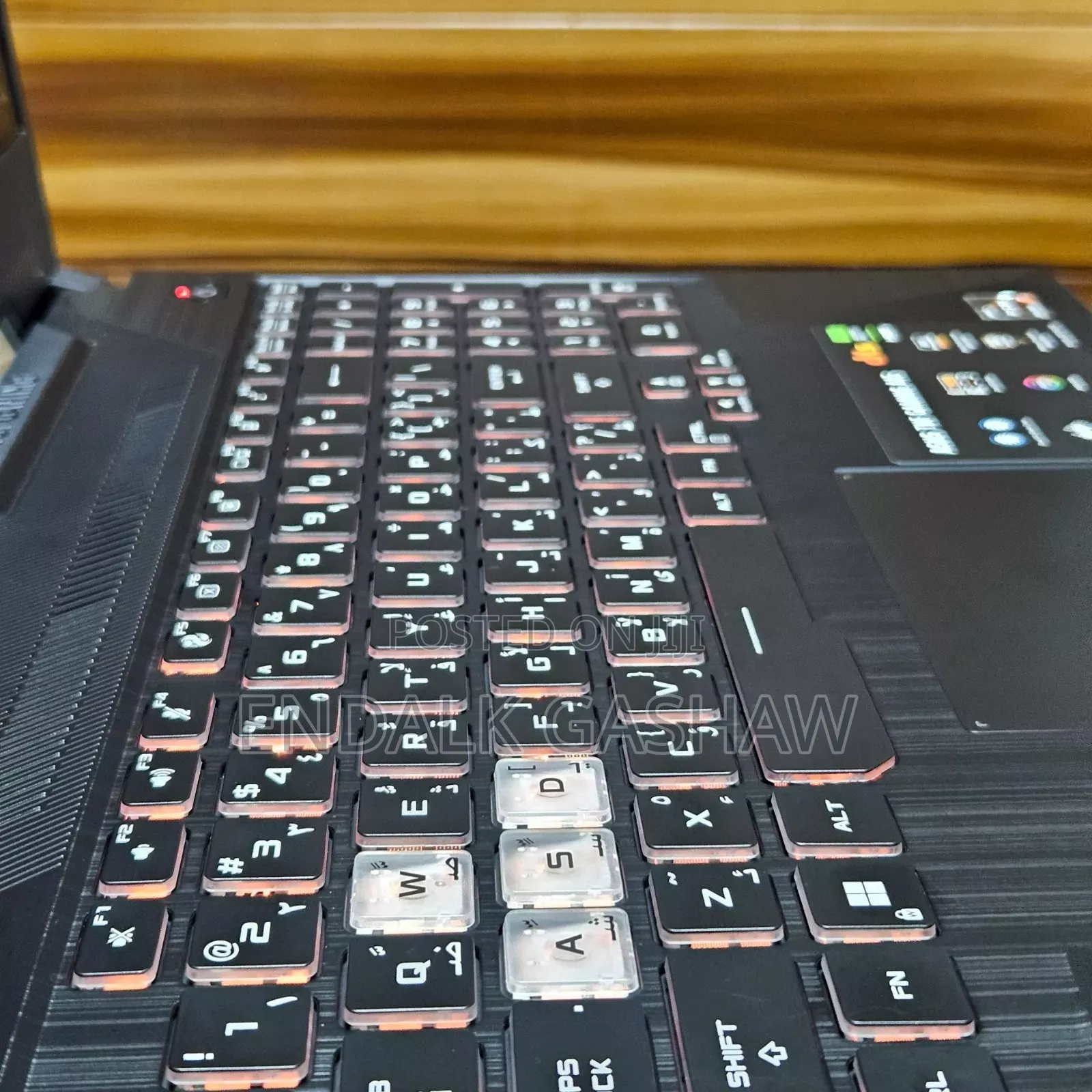 New Laptop Asus TUF Gaming A15 8GB AMD Ryzen 7 SSD 512GB