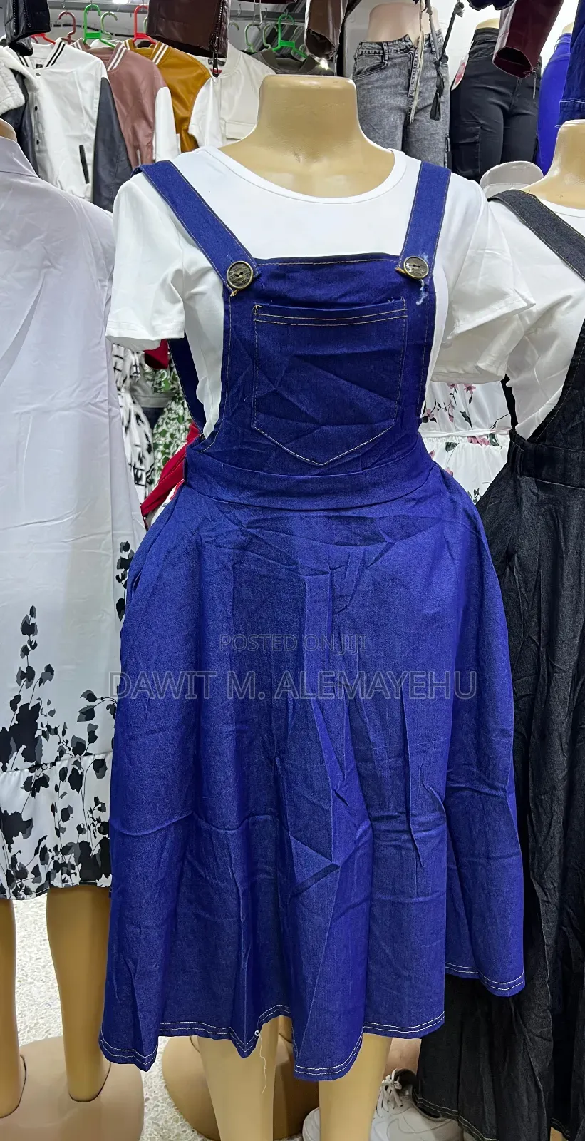Denim Jeans Dress for Women
