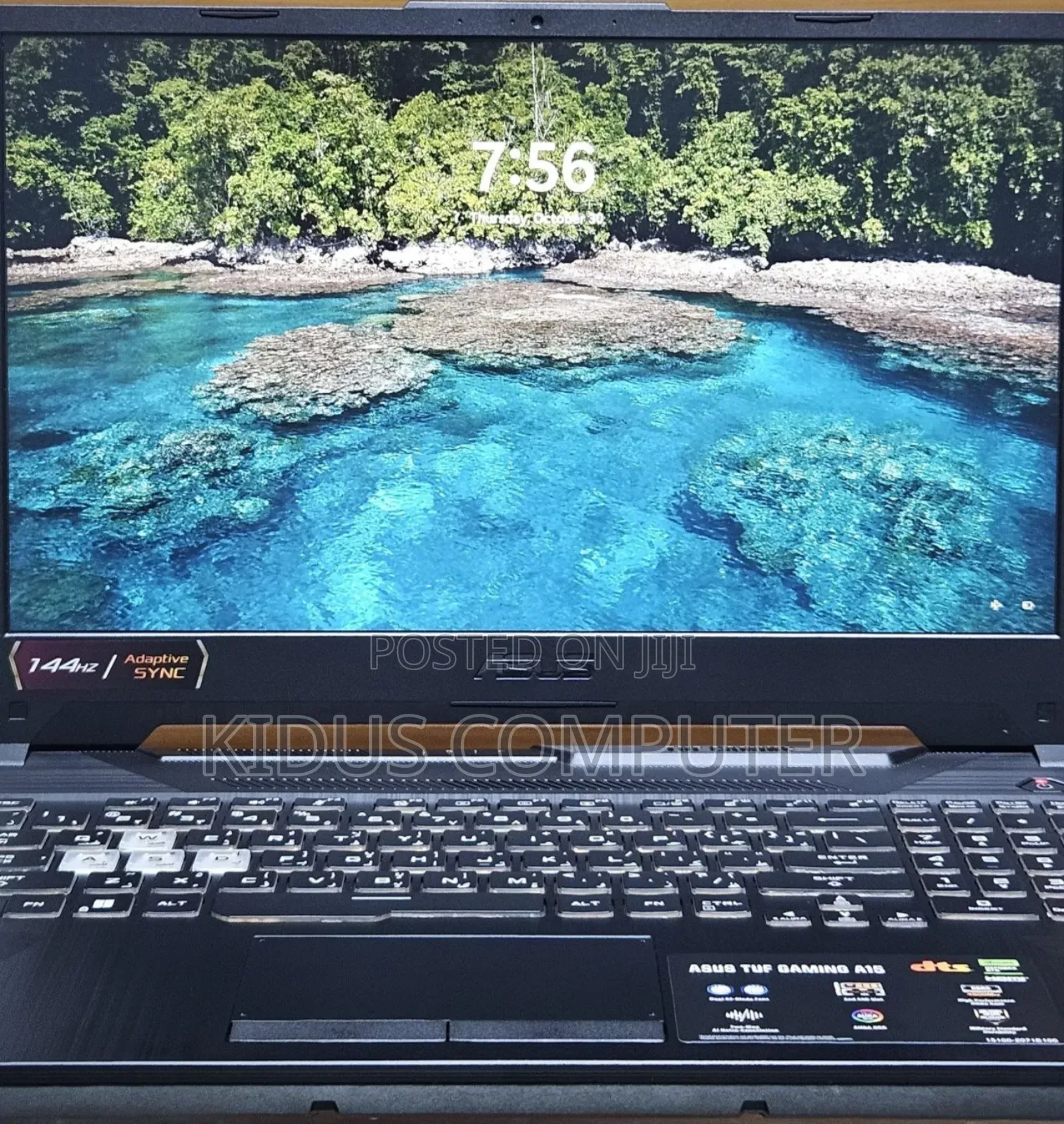 New Laptop Asus TUF Gaming A15 8GB AMD Ryzen 7 SSD 512GB
